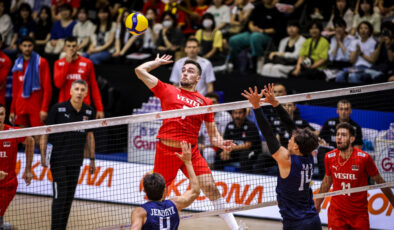 A Ulusal Erkek Voleybol Grubu, ABD’ye yenildi