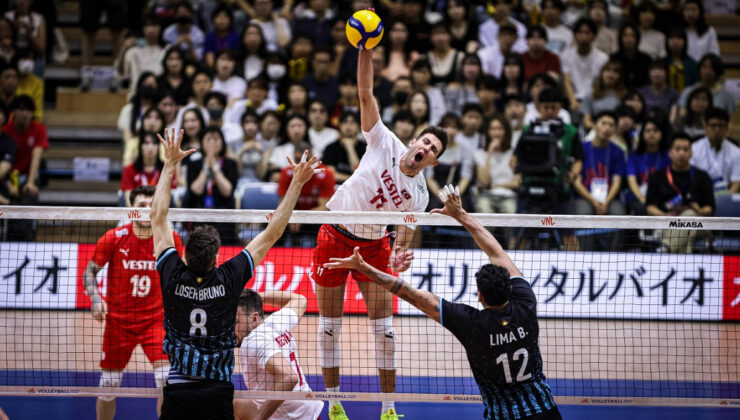 A Ulusal Erkek Voleybol Kadrosu, Arjantin’e mağlup oldu