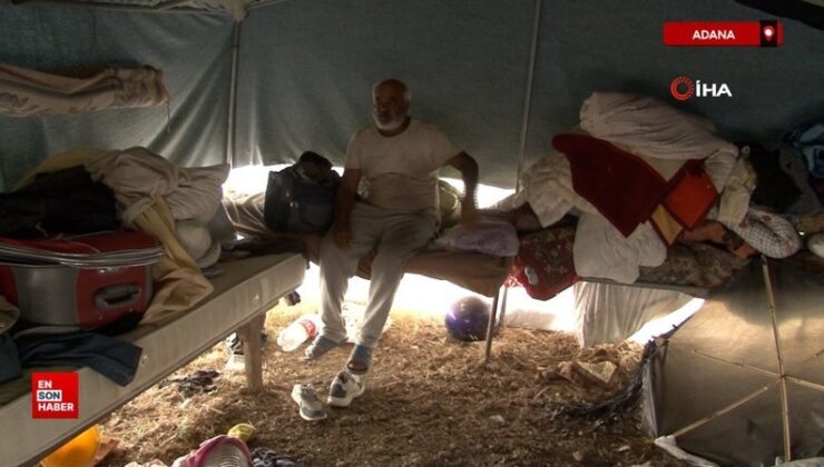 Adana’da 3 yıl evvel eşi terk etti artık de mesken sahibi sokağa attı