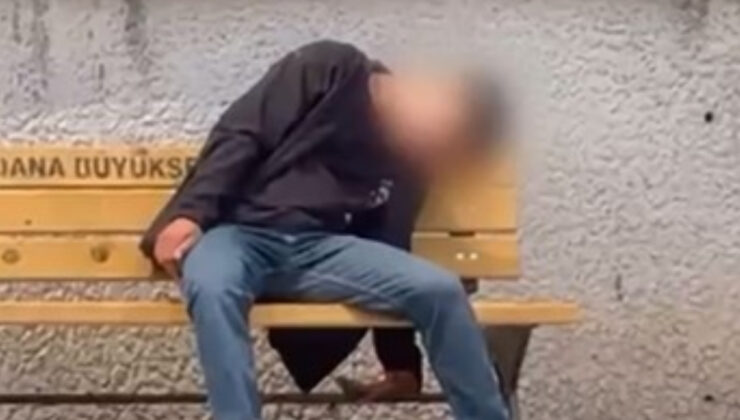 Adana’da husus bağımlısı genç, kendinden geçti