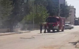 Adıyaman’da yüksek sıcaklıktan elektrik sınırı yandı