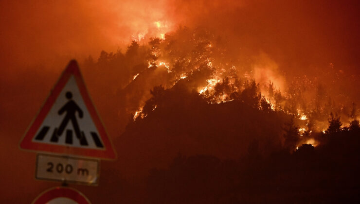 AFAD: Yangınlarla çaba kapsamında 5 bin 400 işçi misyon yapmaktadır