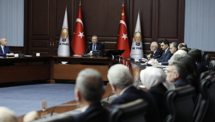 AK Parti MYK, Cumhurbaşkanı Erdoğan başkanlığında toplanıyor
