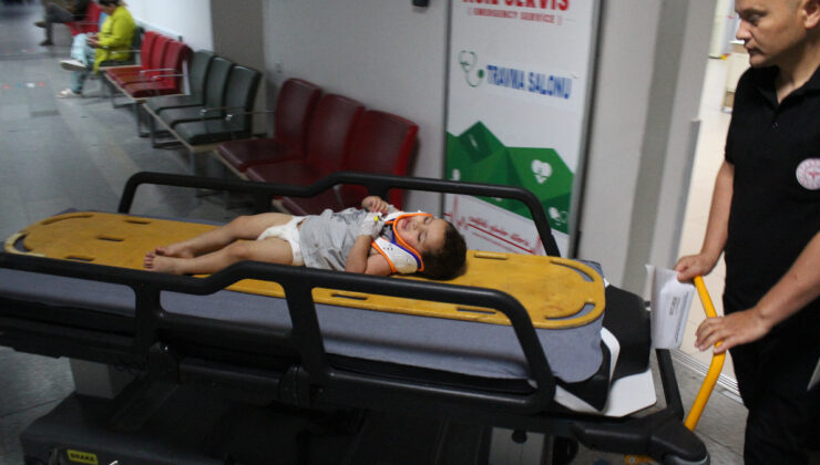 Aksaray’da 2 yaşındaki bebek balkondan düştü