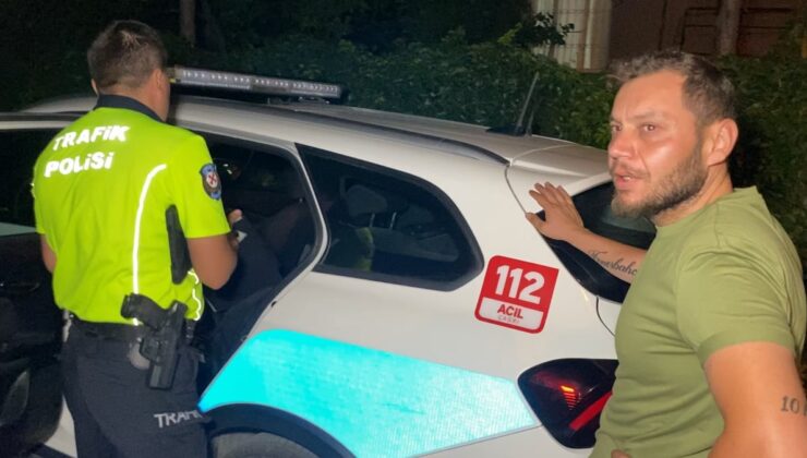 Aksaray’da alkollü yakalanan şoför ehliyeti kaptırınca polislere yalvardı