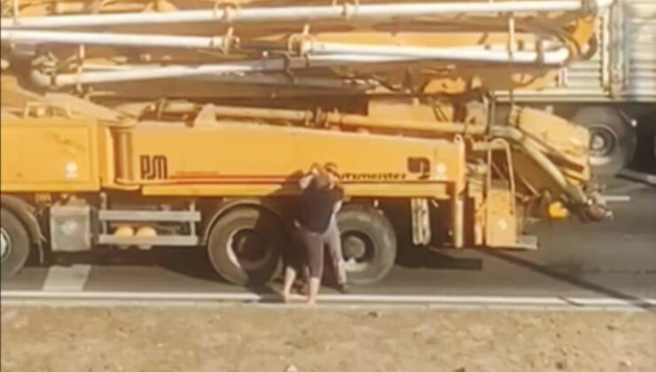 Aksaray’da tır sürücüsü tartıştığı beton mikseri operatörünü bıçakladı