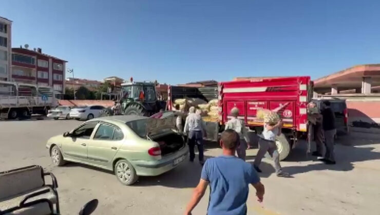Amasya’da 8 ton patatesi halka fiyatsız dağıtıldı: Kısa müddette tükendi