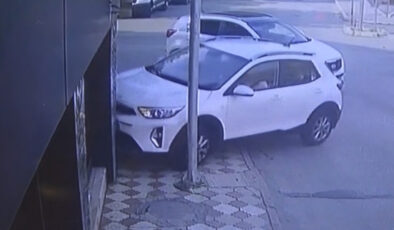 Amasya’da bayanlar saniyelerle kazadan kurtuldu