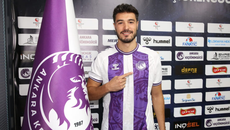 Ankara Keçiörengücü, Abdullah Çelik’e imzayı attırdı