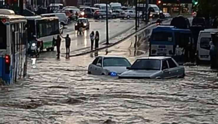 Ankara’da sağanak, sellere neden oldu