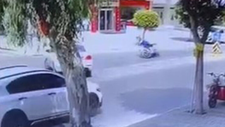 Antalya’da arabayla çarpışan motosikletin şoförü yaralandı