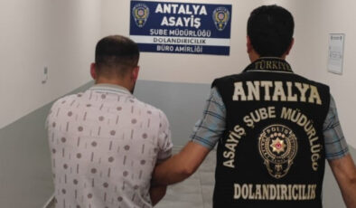 Antalya’da ‘İstihbaratçıyım’ palavrasıyla ziynet dolandırıcılığı: 1 tutuklama