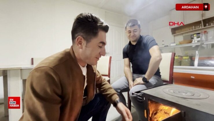 Ardahan’da temmuz ayında kışı yaşıyorlar