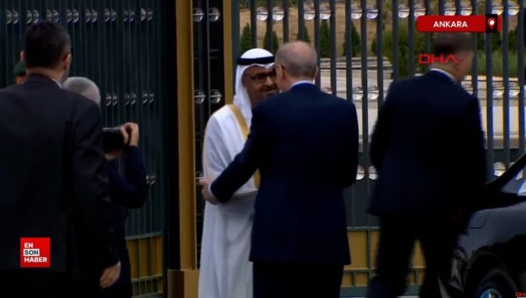 BAE Devlet Başkanı El Nahyan Türkiye’de