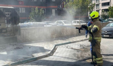 Balıkesir’de trafoda yangın çıktı