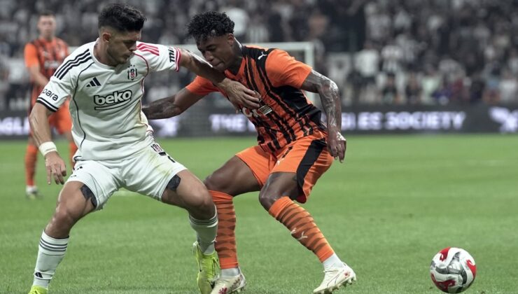 Beşiktaş, Avrupa Ligi’nde birinci maçında Shakhtar Donetsk’e konutunda yenildi