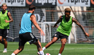 Beşiktaş, Shakhtar Donetsk maçının hazırlıklarını sürdürdü