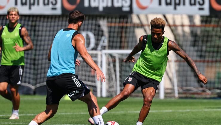 Beşiktaş, Shakhtar Donetsk maçının hazırlıklarını sürdürdü