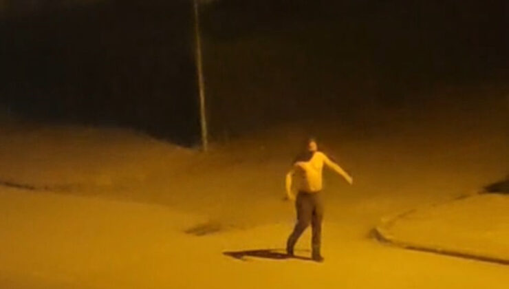 Bolu’da gece yarısı bıçakla sokağa çıktı, mahalleyi ayağa kaldırdı