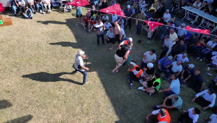 Bolu’da karşılaşmada rakibini karıştırıp seyirciyle güreşti