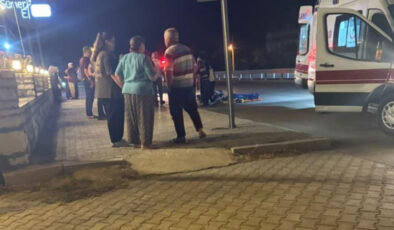 Burdur’da arabanın çarptığı bayan öldü