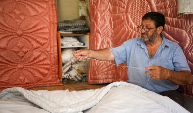 Bursa’da 59 yıllık yorgancı, yetiştirecek çırak arıyor