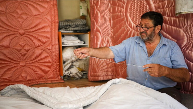 Bursa’da 59 yıllık yorgancı, yetiştirecek çırak arıyor