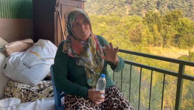 Bursa’da alevlerin ortasında kalan bayan: Çocuklarım yanacak diye çok korktum