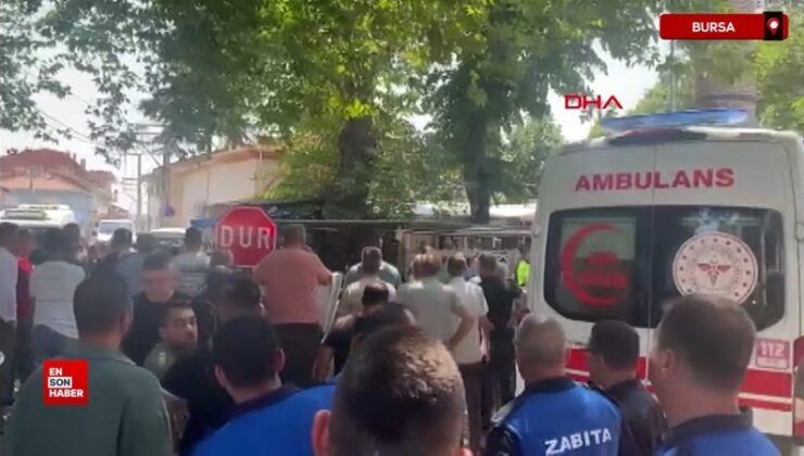 Bursa’da cuma namazı çıkışı silahlı akın