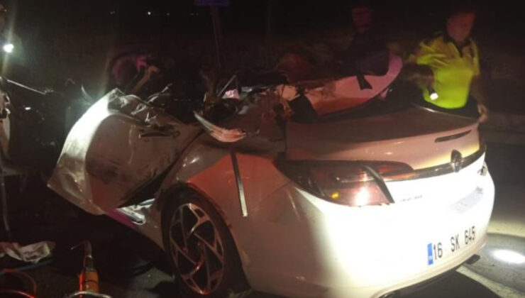 Bursa’da feci kaza: Polis ve ailesi can verdi