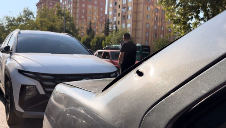 Bursa’da rastgele ateş açtı: Kurşunlar arabalara isabet etti