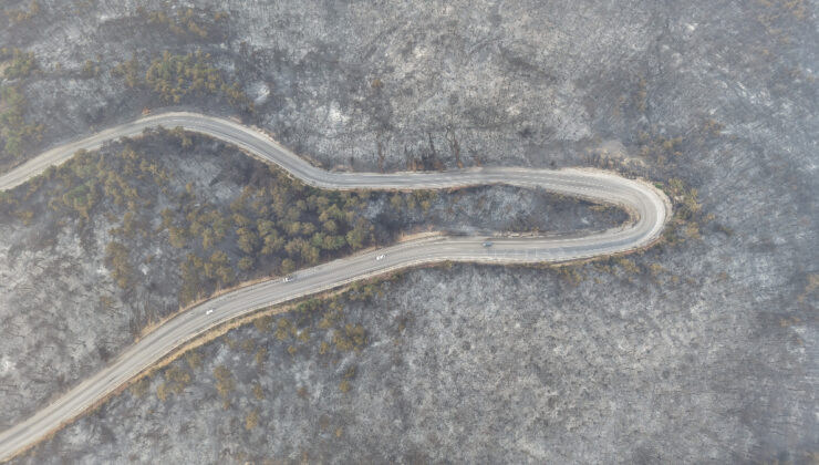 Bursa’daki yangında oluşan hasar gün ağarınca ortaya çıktı