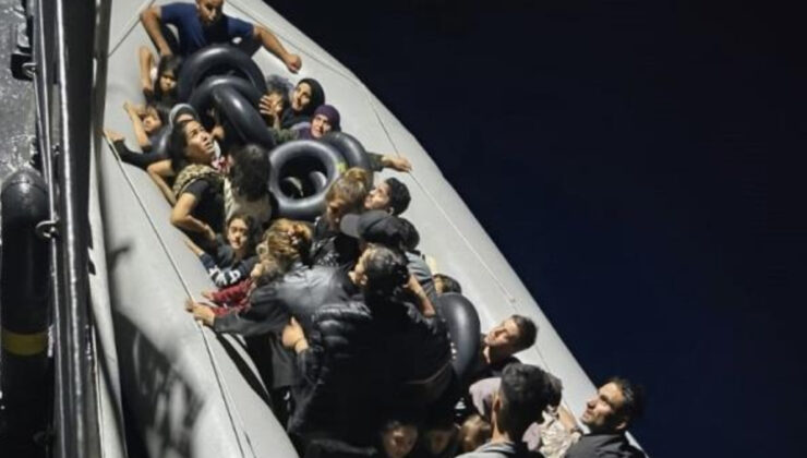 Çanakkale açıklarında 38 kaçak göçmen yakalandı