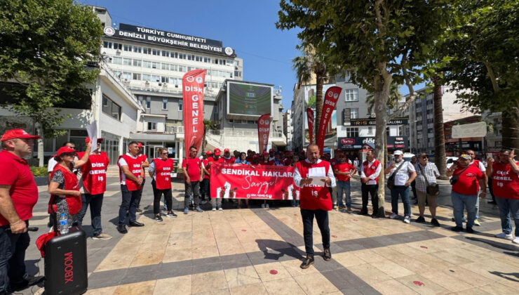 CHP’li Denizli Büyükşehir Belediyesi’nde çalışanlar aksiyonda