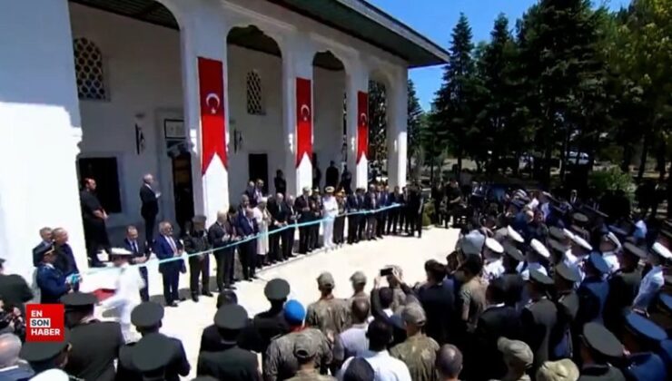 Cumhurbaşkanı Erdoğan, Ulusal Savunma Üniversitesi Camii açılışında konuştu