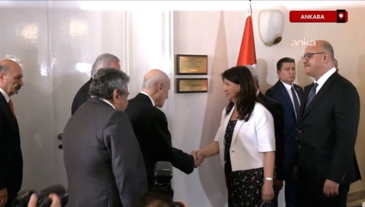 Devlet Bahçeli-İmralı heyeti görüşmesi