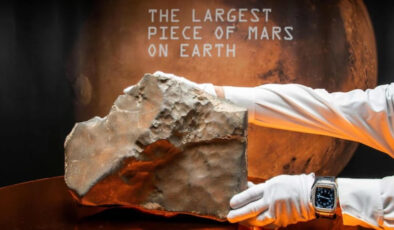 Dünyadaki en büyük Mars kayası 5.3 milyon dolara satıldı