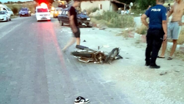 Edirne’de kaza yapan motosiklet şoföründen acı haber
