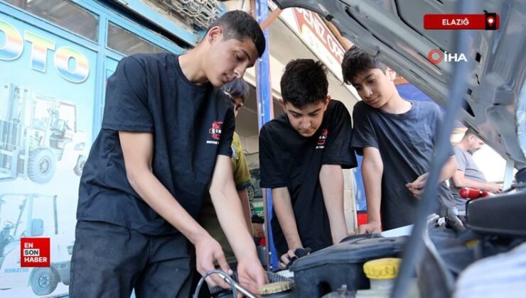 Elazığ’da sanayi sitesi esnafı bölümde çırak yetişmemesinden yakınıyor