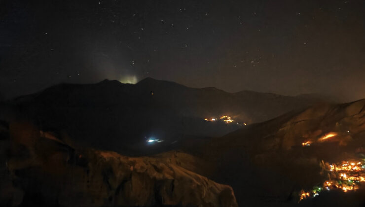 Erzurum-Artvin hududunda büyük ve parlak tanımlanamayan bir cisim görüldü