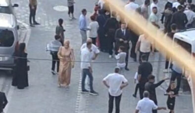 Esenyurt’ta bir düğün salonunda başlayan arbede sokağa taştı