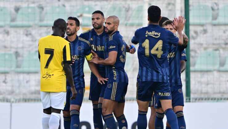 Fenerbahçe hazırlık maçında Al Ittihad’ı farklı geçti