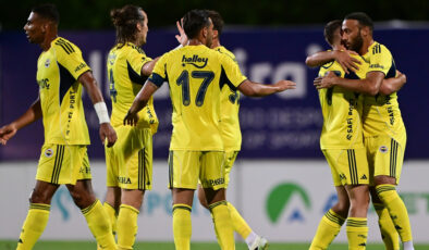 Fenerbahçe hazırlık maçında Uniao de Leiria’yı yendi