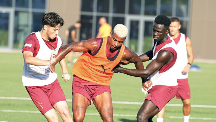 Galatasaray günü çift egzersizle noktaladı