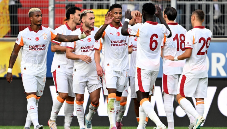 Galatasaray hazırlık maçında Cagliari’yi yendi