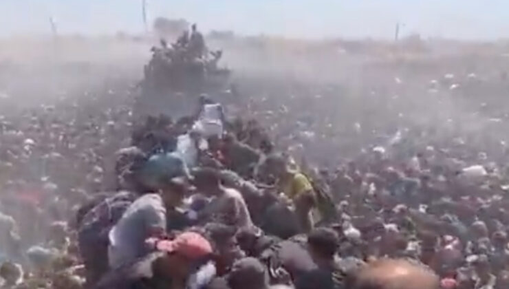 Gazze’de yemek dağıtımında üzen imajlar