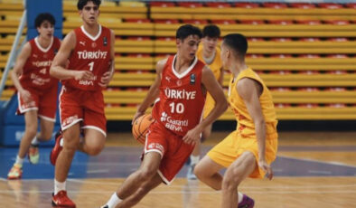 Genç ulusal basketbolcular, Avrupa’da 2’de 2 yaptı