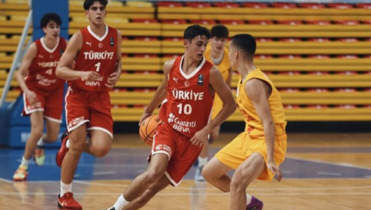 Genç ulusal basketbolcular, Avrupa’da 2’de 2 yaptı