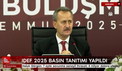 Haluk Görgün: 7 aylık savunma sanayii ihracatı 4 milyar dolara ulaştı