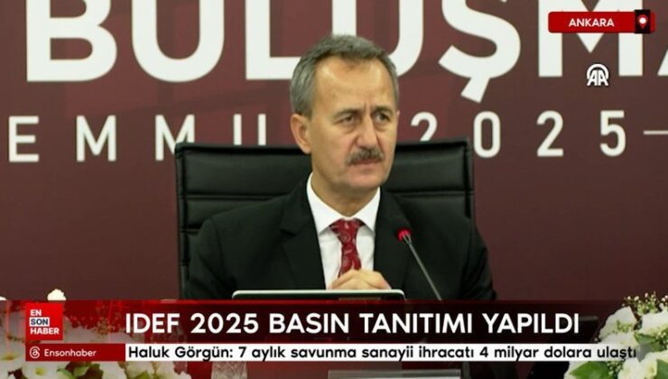 Haluk Görgün: 7 aylık savunma sanayii ihracatı 4 milyar dolara ulaştı